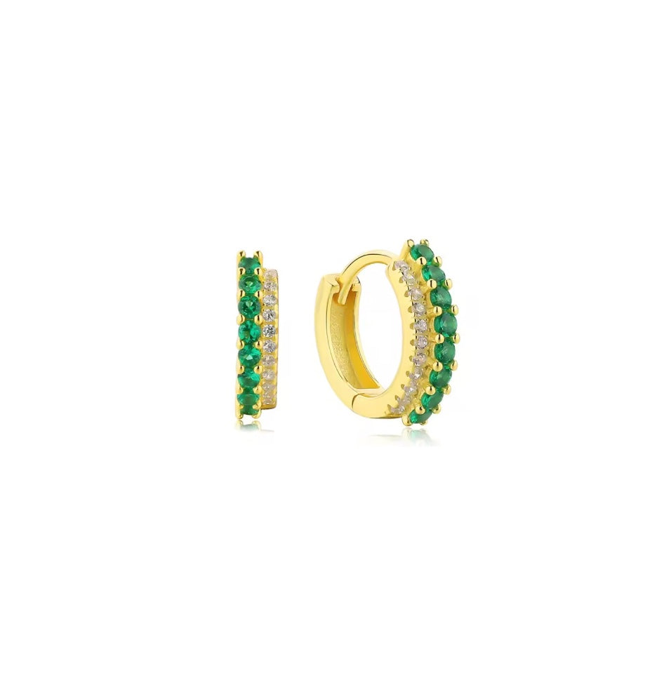 candongas con circones verdes