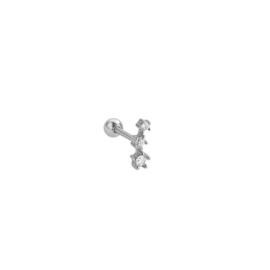 Piercing Classic Silver en plata 925 sin baño