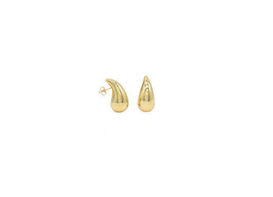 Topos Drops Studs con circones y diseño colgante de Amalu